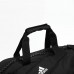 Сумка-рюкзак (2 в 1) Adidas з білим логотипом Boxing, чорний, код: 15672-469