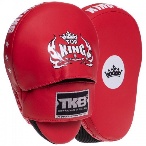 Лапа вигнута для боксу та єдиноборств Top King Super 2шт, червоний, код: TKFMS_R-S52