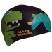 Шапочка для плавання дитяча MadWave Junior Dino чорний, код: M057916_BK-S52