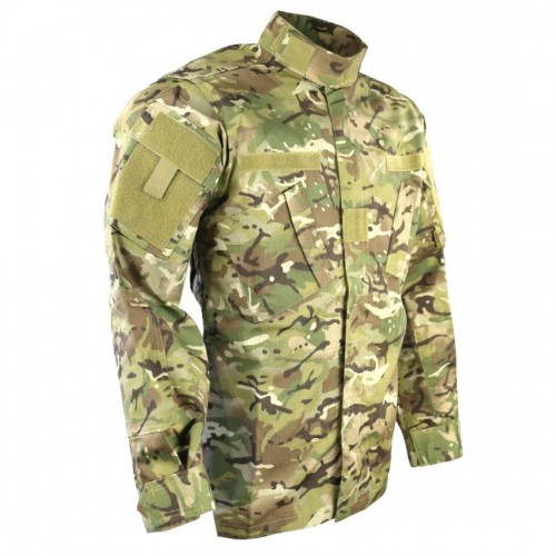 Сорочка тактична Kombat UK Assault Shirt ACU Style M, мультикам, код: kb-asacus-btp-m