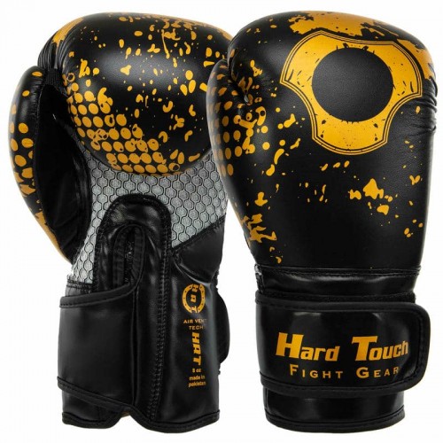 Боксерські рукавиці дитячі Hard Touch 8 унції, чорний, код: BO-8468_8BK