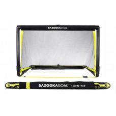 Ворота футбольні BazookaGoal 150 х 90 см, чорно-жовті, код: 3268-IN