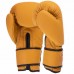 Рукавички шкіряні боксерські Zelart 10 унцій, жовтий, код: VL-3074_10Y