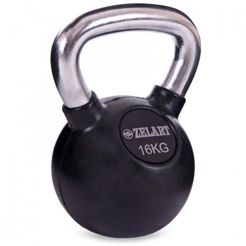 Гиря обгумована Zelart 16 кг., код: TA-5162-16 Гиря обгумована Zelart 16 кг., код: TA-5162-16