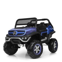 Дитячий електромобіль Джип Mercedes, двомісний Bambi Racer, синій, код: M 4133EBLRS-4-MP