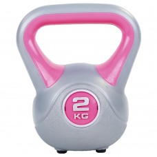 Гиря пластикова Zelart 2кг рожевий, код: TA-5734-2-S52