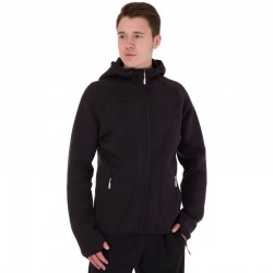 Куртка з капюшоном Joma Soft Shell Basilea S, чорний, код: 101028-100_SBK