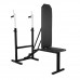 Лава атлетична для жиму RN-Sport Top, чорна, код: TОР-2315BL