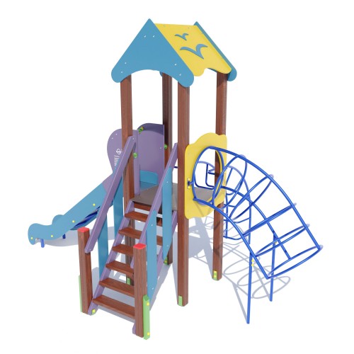 Дитячий ігровий комплекс Miros "Чайка" 4350x4300x3260 мм, код: DIO701.4
