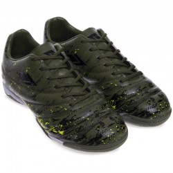 Взуття для футзалу Owaxx розмір 40 (25,5см), темно-зелений-чорний-салатовий, код: 20517A-5_40DG