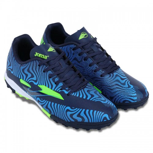 Сороконіжки Joma Evolution розмір 33-EUR/32-UKR, темно-синій-салатовий, код: EVJS2503TF_32