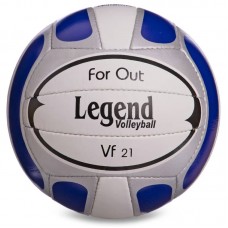 М"яч волейбольний Legend №5 PU, білий-сірий-синій, код: LG2000 М"яч волейбольний Legend №5 PU, білий-сірий-синій, код: LG2000