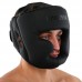 Шолом боксерський з повним захистом та підшоломником Maxxmma L-XL, чорний, код: GBH03_LXLBK