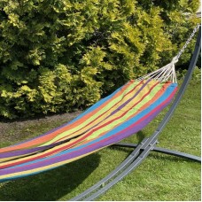 Двомісний гамак WCG Mexico XXL веселка 200х150 см, код: P-16H-1-IF Двомісний гамак WCG Mexico XXL веселка 200х150 см, код: P-16H-1-IF