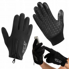 Рукавички для бігу 4Fizjo XL, чорний, код: 4FJ0441