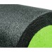 Масажний ролик (роллер) гладкий PowerPlay Fitness Roller 450х150мм, чорно-зелений, код: PP_4021_BL/Green_(45*15)