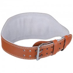 Пояс атлетичний шкіряний Zelart ширина 15см M коричневий, код: SB-165056_M-S52
