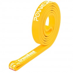 Еспандер-петля (гумка для фітнесу і кроссфіту) PowerPlay Power Band Light (5-14kg), жовтий, код: PP_4115_Yellow_(5-14 kg)