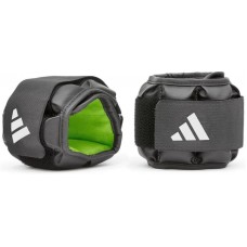 Обважнювачі на ноги і руки Adidas Performance Ankle 1.5 кг, чорний-зелений, код: 885652021722 Обважнювачі на ноги і руки Adidas Performance Ankle 1.5 кг, чорний-зелений, код: 885652021722