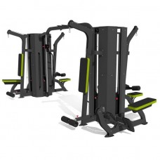 Станція 8-и позиційна InterAtletika X-Line 5663х2429х2336 мм, код: XR104.4 Станція 8-и позиційна InterAtletika X-Line 5663х2429х2336 мм, код: XR104.4