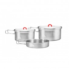 Набір посуду сталевий Terra Incognita Family Set, код: 4823081506645