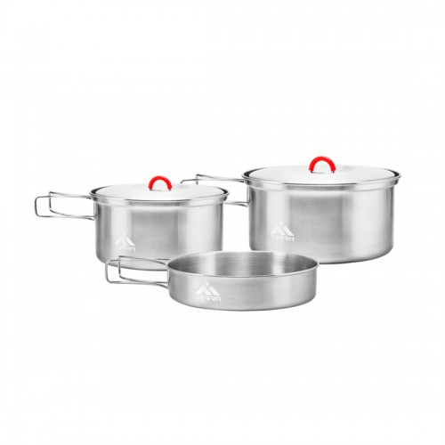 Набір посуду сталевий Terra Incognita Family Set, код: 4823081506645