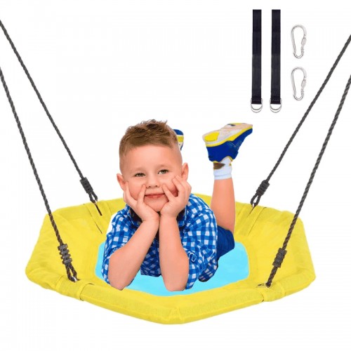 Гойдалки гніздо шестигранна WCG Hexy 90х90 см, код: W-06-IF Гойдалки гніздо шестигранна WCG Hexy 90х90 см, код: W-06-IF