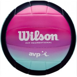 М"яч волейбольний Wilson AVP Oasis VB OF №5, фіолетовий-синій, код: 097512651318
