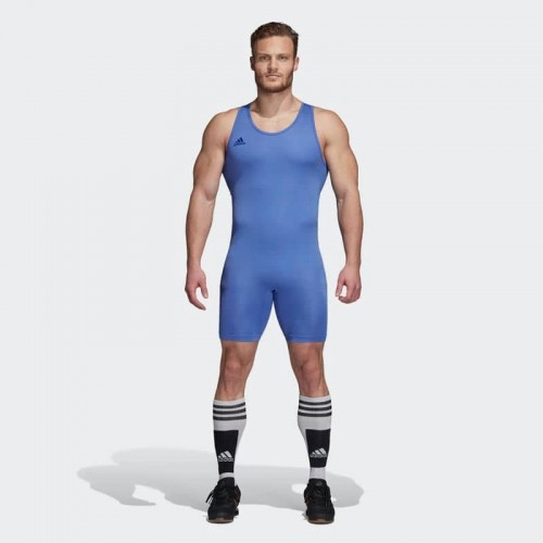 Костюм для важкої атлетики Adidas PowerLiftSuit XL, синій, код: 15570-568