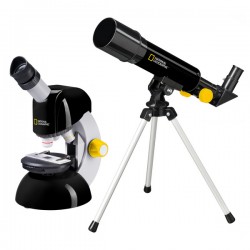 Мікроскоп National Geographic Junior 40x-640x + Телескоп 50/360 Base, код: 926817