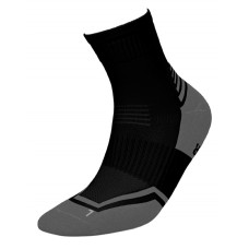 Шкарпетки InMove Runner Deodorant Silver Black/grey (38-40), код: rdsBlackgrey3840