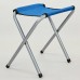 Стілець складаний без спинки Camping 28х36х24см, код: TY-0536-ZR