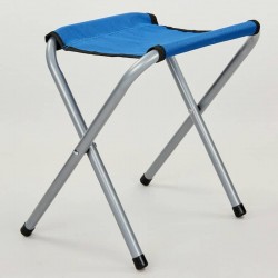 Стілець складаний без спинки Camping 28х36х24см, код: TY-0536-ZR