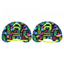 Лопатки вісімки для плавання ласти для рук MadWave Finger Fun, мультиколор, код: M074303_MU