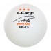 Набір м"ячів для настільного тенісу Loki 3star 24шт білий, код: LOKI-S52