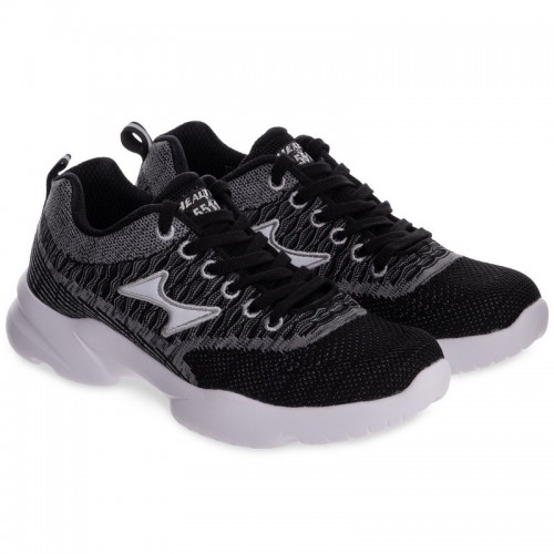 Кросівки для спортзалу Health розмір 40 (25см), чорний-сірий, код: 5511-2_40BK