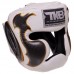 Шолом боксерський з повним захистом шкіряна Top King Empower L чорний-золотий, код: TKHGEM-01_LBK-S52