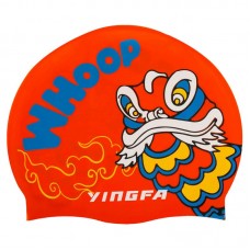 Шапочка для плавання дитяча Yingfa червоний-синій, код: K0012_RBL