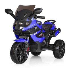Дитячий електромобіль Bambi Мотоцикл BMW синій, код: M 3986EL-4-MP