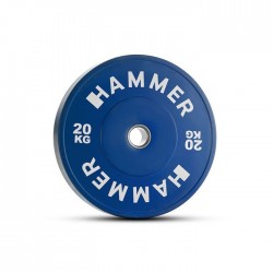 Бамперний диск Hammer 20 кг, синій, код: 17054-S25 Бамперний диск Hammer 20 кг, синій, код: 17054-S25