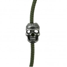 Стопери для шнура Kombat Skull Cord Stoppers 10шт, сріблястий, код: kb-scs-slv