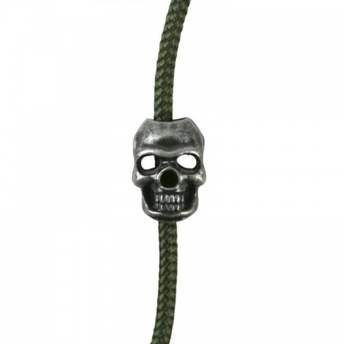 Стопери для шнура Kombat Skull Cord Stoppers 10шт, сріблястий, код: kb-scs-slv