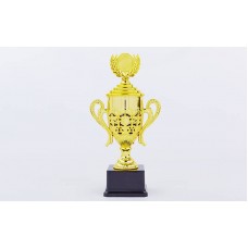 Кубок спортивний з ручками, кришкою і місцем під жетон PlayGame Flash 30 см, код: C-866B