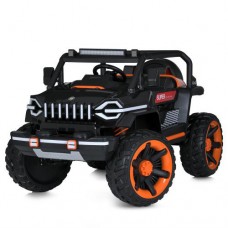 Дитячий електромобіль Bambi Джип M 5824EBLRS-19(24V) карбоновий, код: 6903317648917