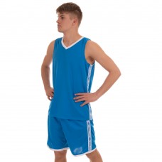 Форма баскетбольна чоловіча PlayGame Lingo 4XL (рост 180-185) синій, код: LD-8023_4XLBL-S52