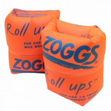 Нарукавники для плавання Zoggs Roll Ups помаранчеві 1-6 років, код: 749266012043