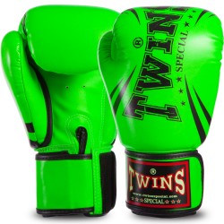 Рукавички боксерські Twins 12 унцій, зелений, код: FBGVSD3-TW6_12G