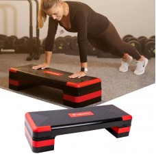 Степ платформа Insportline 880х320х100-150-200 мм, чорний-червоний, код: 25842-IN