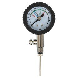 Манометр для м"ячів механічний PlayGame чорний, код: JLA-405