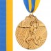 Медаль спортивна зі стрічкою PlayGame Гандбол бронзова, код: C-7022_B Медаль спортивна зі стрічкою PlayGame Гандбол бронзова, код: C-7022_B